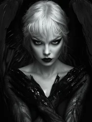 Portret van Dark Angel