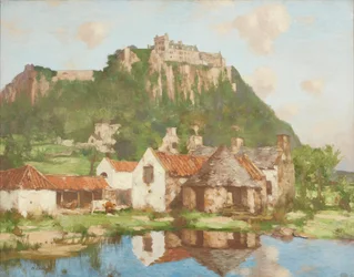 Onder de wallen van Stirling Castle