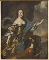 Portret van prinses Anna Dorothea van Holstein-Gottorp