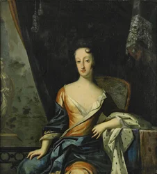Portret van Ulrika Eleonora 1688-1741, Koningin van Zweden