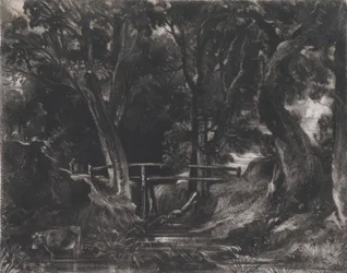Een dal, Helmingham Park, Suffolk, 1830