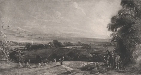 Herfstzonsondergang, 1830