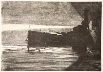 Naderen van een slagschip 