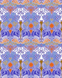 Beauclair Blauw Oranje, 2018 (gemengde techniek digitaal)