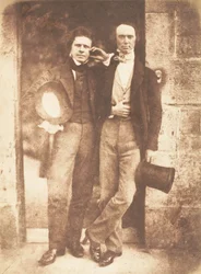 D.O. Hill en W.B. Johnstone