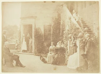 Lord Cockburn in Bonaly, 1846-47. Makers: David Octavius Hill, Robert Adamson, Hill & Adamson.