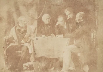 Sir David Brewster, Earle Monteith, Dr. Welsh & Twee Anderen