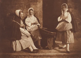 Mevrouw Logan en twee onbekende vrouwen, Newhaven
