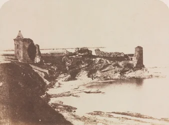 Kasteel van St. Andrews, vanuit het Zuidoosten