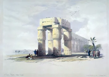 Bij Luxor, Thebe, Boven-Egypte