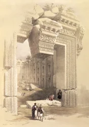 Baalbec, 7 mei 1839, plaat 81 uit Volume II van 