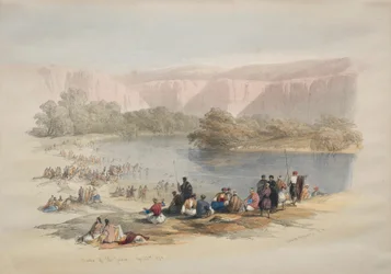 Oevers van de Jordaan, 1839