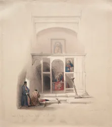 Kapel van Elia op de berg Horeb, 1839