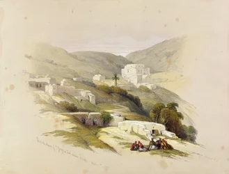 Christelijke Kerk van St. George in Lud (Oud Lydda) 29 maart 1839, uit Volume II van 