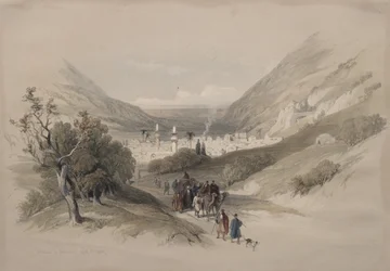 Ingang naar Nablus