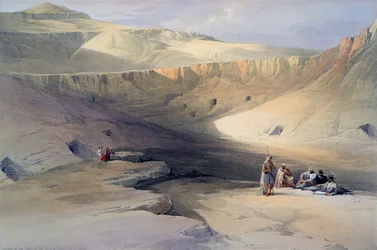 Ingang tot de graven van de koningen van Thebe - Bab-el-Malook