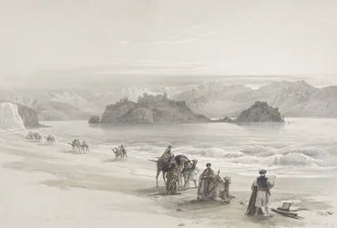 Het eiland Graia, de Golf van Akaba