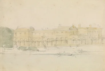 Paleis aan een rivier