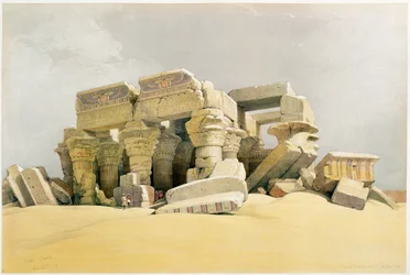 Ruïnes van de Tempel van Kom Ombo, Egypte