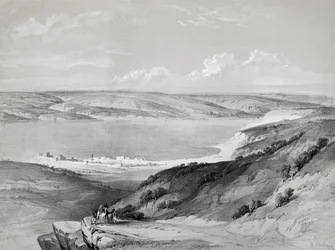 Meer van Galilea (lithografie)