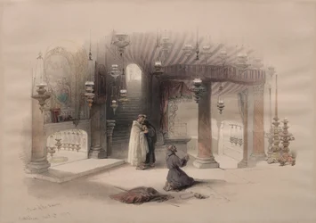 Heiligdom van de Geboorte, Bethlehem, 1839