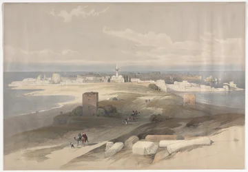Sur of Tsor, Oud Tyrus vanaf de Landengte