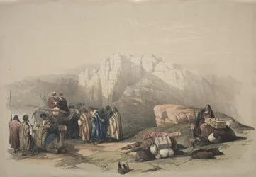 Graf van Aäron, Top van de Berg Horeb