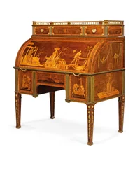 Mechanisch cilinderbureau, Neuwied, c.1776-79