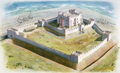 Piel Kasteel, 14e eeuw, ca. 1990-2010