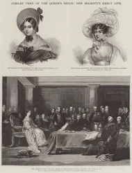 Jubileumjaar van de koningin, het vroege leven van Hare Majesteit