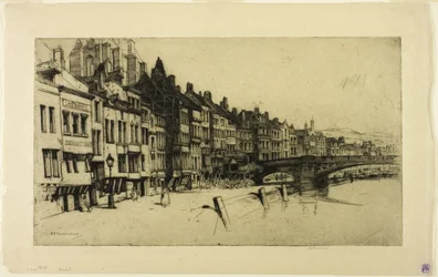Dinant, plaat negen uit de Belgische Set