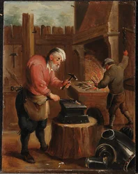 Een Allegorie van de Vier Elementen: Vuur