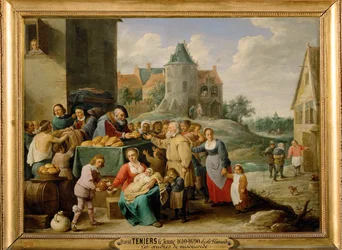 De zeven daden van barmhartigheid - Honger voeden ...
