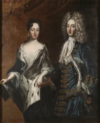 Frederik IV, hertog van Holstein-Gottorp en hertogin Hedvig Sophia