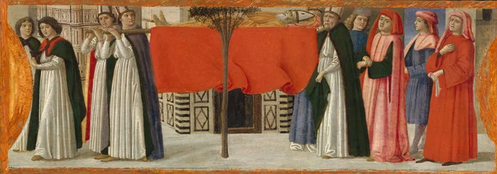 De begrafenis van Sint Zenobius, ca. 1479