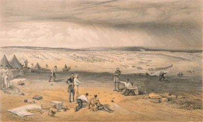 Kamp van de 3e Divisie, 9 juli 1855
