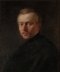 Portret van de architect Ivan Gornostayev 1821-1874