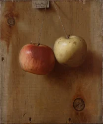 Twee hangende appels