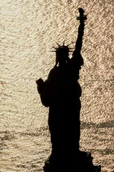 Vrijheidsbeeld aka Liberty Enlightening the World, New York, VS