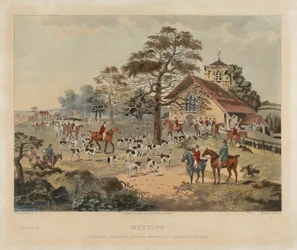 [Vossenjacht] set van vier: (1) Bijeenkomst / Kolonel Jollyffe