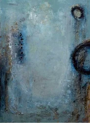 Blauwe abstracte texturen