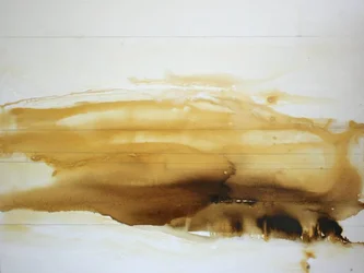 Aards, abstract landschap