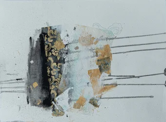 Elegant goud, abstract