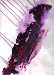 Vloeibaar paars, abstract