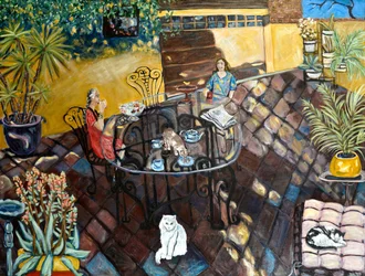 Chateau Wonderland, 2019 (acryl op doek)