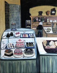 Patisserie, 2018 (acryl op doek)