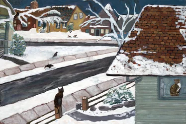 Studio View, 2019 (acryl op doek)