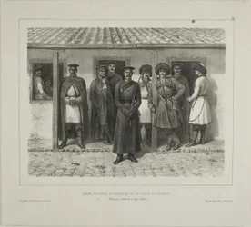 Kozakkenlijfwachten van de linie, Koeban, Taman, Détroit de Yéni-Kaleb, 9 oktober 1837