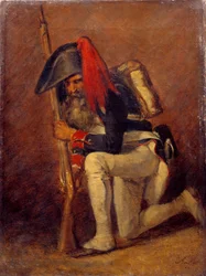 De soldaat van de Eerste Republiek.