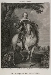 Denis-Sébastien Leroy, Antoine-Claude-François Villerey en Jean Duplessis-Bertaux - De markies van Moncade, naar Antoine van Dyck - 1802-1815